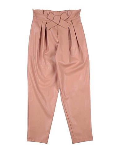 ELISABETTA FRANCHI Casual trouser ROSA ANTICO 40% Polyurethane, 25% Cotton, 18% Viscose, 9% Polyester, 8% Other Fibres