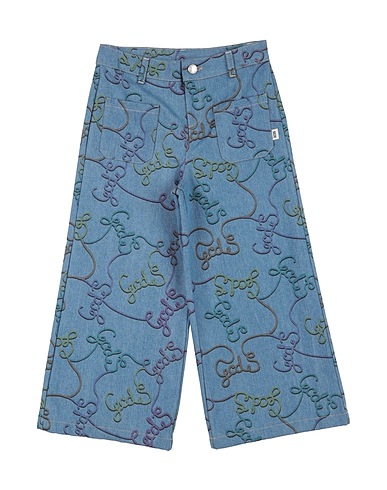 GCDS MINI Denim pants Blue 100% Cotton