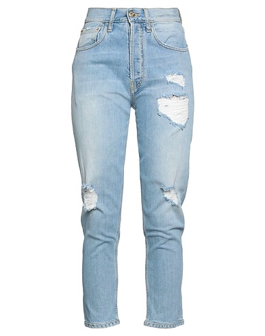 CYCLE Denim trousers Blue 98% Cotton, 2% Elastane