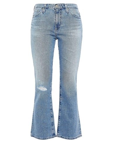 AG JEANS Джинсовые брюки Синий 98% Хлопок, 2% Полиуретан