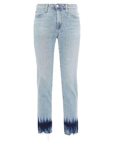 AG JEANS Denim trousers Blue 98% Cotton, 2% Polyurethane