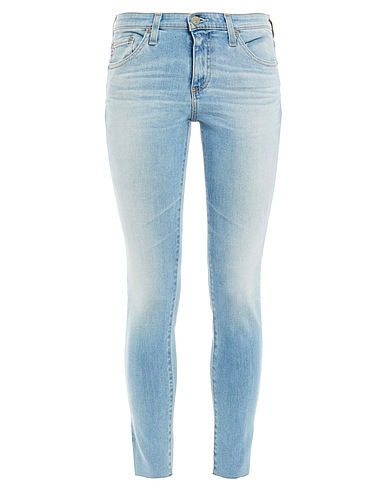 AG JEANS Denim trousers Blue 98% Cotton, 2% Polyurethane