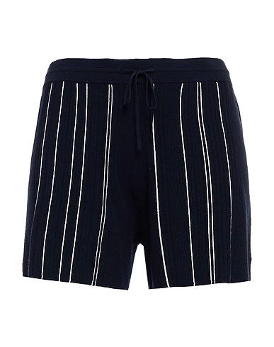THEORY Shorts & Bermuda Navy blue 90% Viscose, 10% Polyester