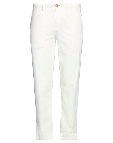 HAND PICKED Chinos Weiß 99% Baumwolle, 1% Elastan