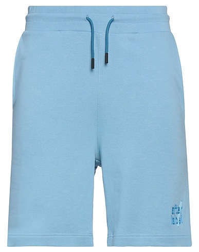 AFTERLABEL Shorts & Bermuda Light blue 100% Cotton