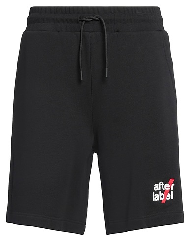 AFTERLABEL Shorts & Bermuda Black 100% Cotton