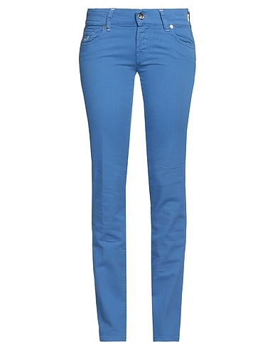 JACOB COHЁN Pantaloni jeans Blu chiaro 98% Cotone, 2% Elastan