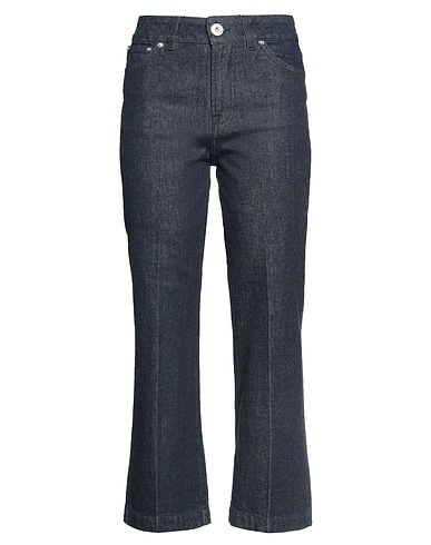LANVIN Denim pants Blue 47% Cotton, 24% Viscose, 23% Wool, 6% Polyamide
