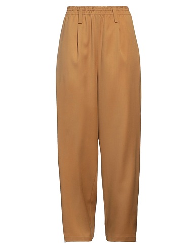 QUIRA Casual trouser Camel 100% Virgin Wool