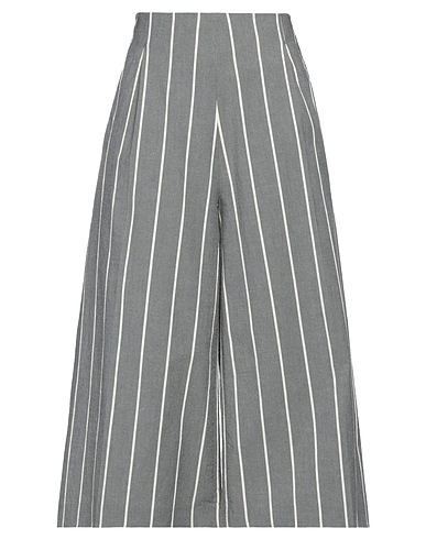 VIA MASINI 80 Casual trouser Grey 95% Cotton, 5% Elastane