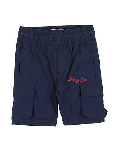 ICEBERG Shorts & Bermuda Midnight blue 68% Viscose, 29% Polyamide, 3% Elastane