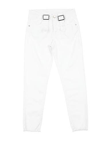 FUN & FUN Pantalone Bianco 98% Cotone, 2% Elastan