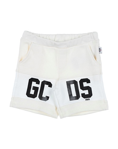 GCDS MINI Pantalone felpa Bianco 100% Cotone