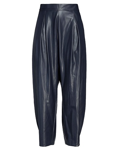 ALBERTO AUDENINO Casual trouser Midnight blue 95% Polyester, 5% Elastane
