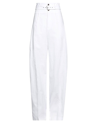 PHILOSOPHY di LORENZO SERAFINI Casual trouser White 100% Cotton