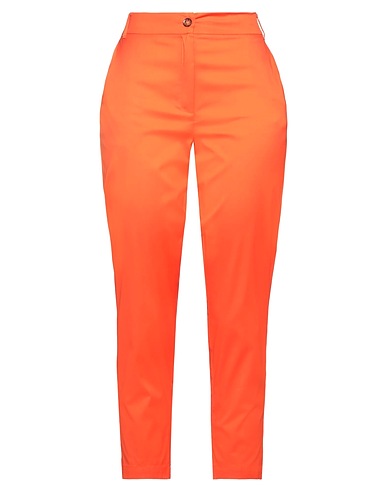 I BLUES Casual trouser Orange 72% Cotton, 22% Polyamide, 6% Elastane