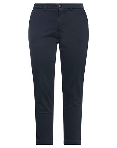 RE_HASH Casual pants Midnight blue 98% Cotton, 2% Elastane