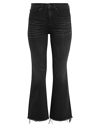 NILI LOTAN Bootcut Jeans Black 98% Cotton, 2% Polyurethane