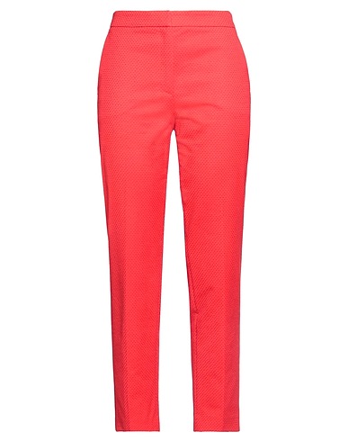 TRUE ROYAL Casual trouser Red 85% Cotton, 14% Polyamide, 1% Elastane