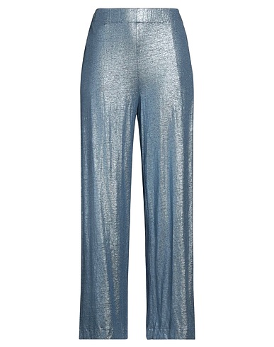 MAJESTIC FILATURES Casual trouser Azure 94% Linen, 6% Elastane