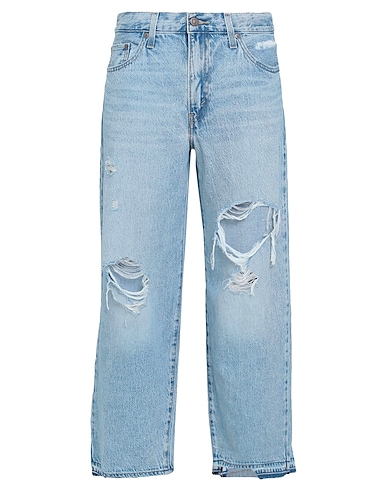 LEVI'S Denim trousers BAGGY DAD WORN IN
 Blue 79% Cotton, 21% Lyocell