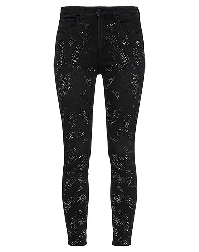 L'AGENCE Denim pants Black 42% Cotton, 29% Rayon, 19% Lyocell, 6% Polyester, 4% Elastane