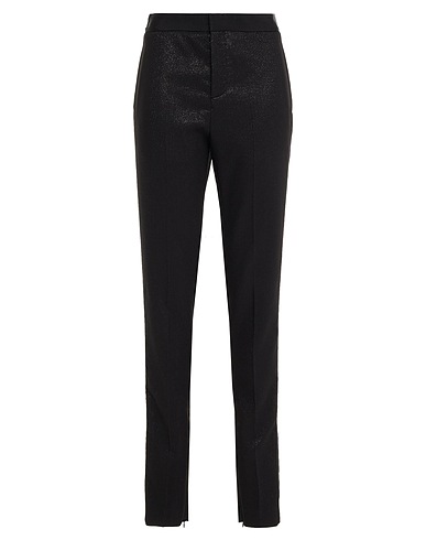 DUNDAS Hosen Schwarz 100% Polyester, Glas