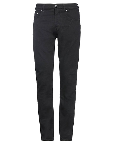 LES HOMMES ジーンズ ブラック コットン 98% / ポリウレタン 2%