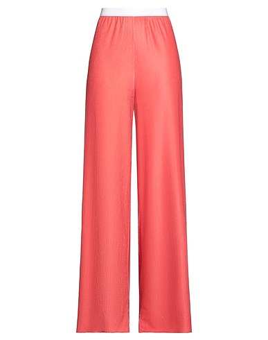 PIERANTONIO GASPARI Casual trouser Rust 90% Polyester, 10% Elastane