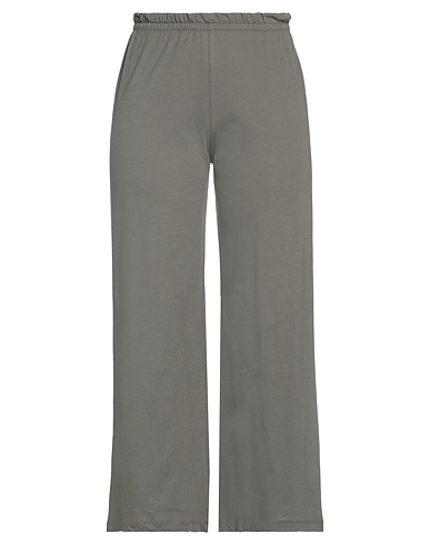 MAJESTIC FILATURES Casual trouser Military green 100% Cotton