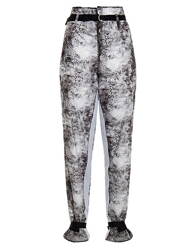 BEN TAVERNITI™ UNRAVEL PROJECT Casual trouser Light grey 100% Polyamide, Cotton, Polyester