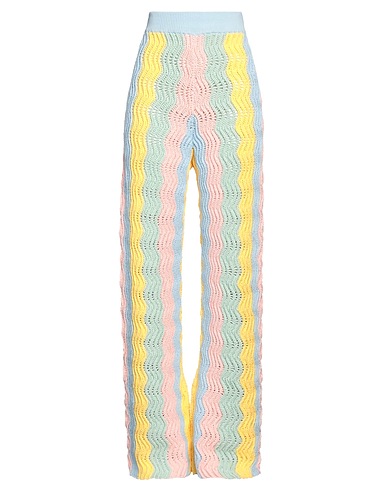 CASABLANCA Casual trouser Sky blue 100% Cotton