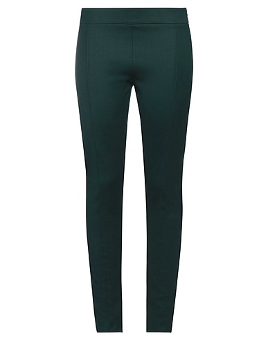 MASSIMO ALBA Casual trouser Dark green 94% Wool, 3% Polyamide, 3% Elastane