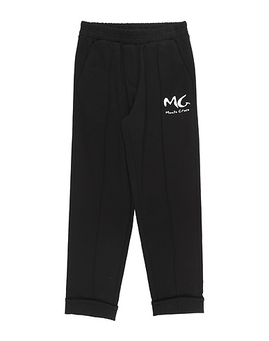 MANILA GRACE Casual trouser Black 80% Cotton, 20% Polyester