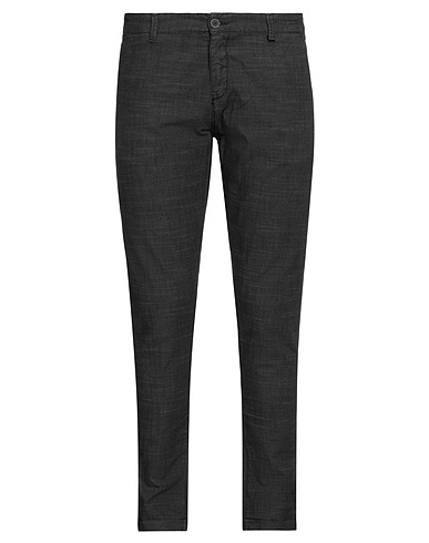LIU •JO MAN Casual trouser Charcoal 75% Cotton, 25% Polyester