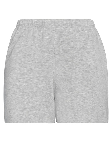MAJESTIC FILATURES Shorts & Bermuda Light grey 96% Viscose, 4% Elastane