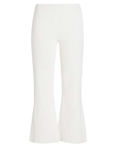 PROENZA SCHOULER Casual trouser White 73% Viscose, 15% Polyester, 11% Polyamide, 1% Elastane