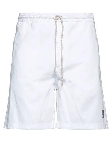 DEPARTMENT 5 Shorts & Bermuda White 97% Cotton, 3% Elastane