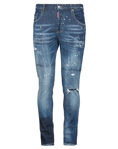 DSQUARED2 Denim trousers Blue 98% Cotton, 2% Elastane