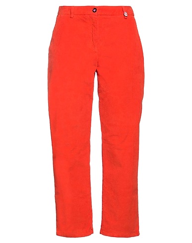 I LOVE MP Casual trouser Tomato red 97% Cotton, 3% Elastane