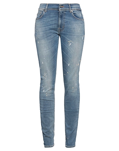7 FOR ALL MANKIND Baggy Blue 78% Cotton, 11% Lyocell, 7% Elastic fibres, 4% Elastane
