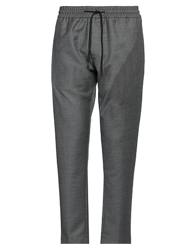 DONDUP Casual pants Grey 99% Virgin Wool, 1% Eco Polyester