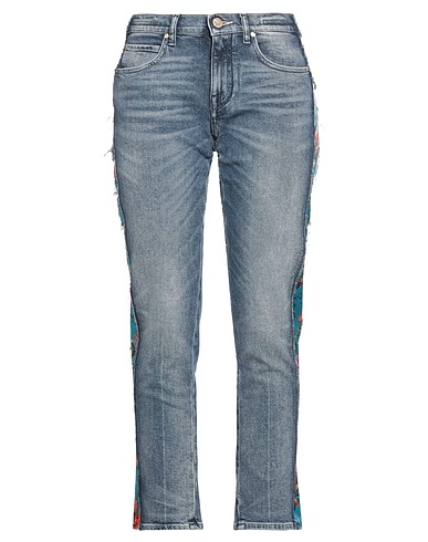 JACOB COHЁN Denim trousers Blue 98% Cotton, 2% Elastane