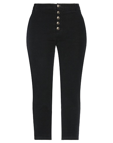 DONDUP Casual trouser Black 62% Cotton, 36% Lyocell, 2% Elastane