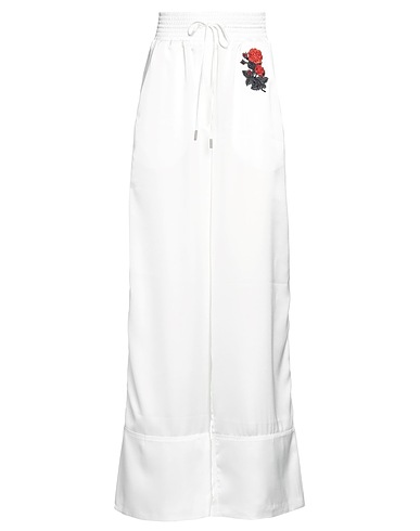 OFF-WHITE™ Casual trouser White 97% Polyester, 3% Elastane
