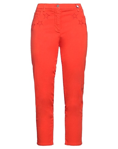 I LOVE MP Casual trouser Orange 99% Cotton, 1% Elastane