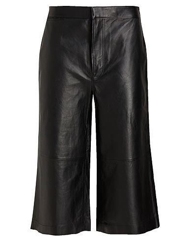 FRAME Casual trouser Black 100% Lambskin