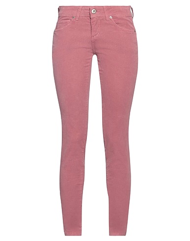 RINASCIMENTO Casual pants Pink 98% Cotton, 2% Elastane