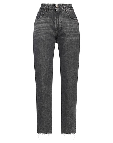 BERNA Denim trousers Black 100% Cotton