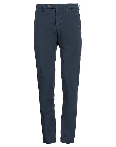 MICHAEL COAL Casual trouser Midnight blue 97% Cotton, 3% Elastane
